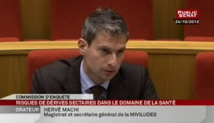 secrétaire général, Hervé Machi, de la Miviludes